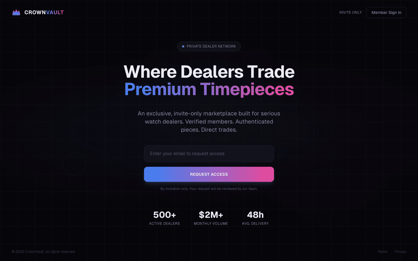 Watch marketplace
