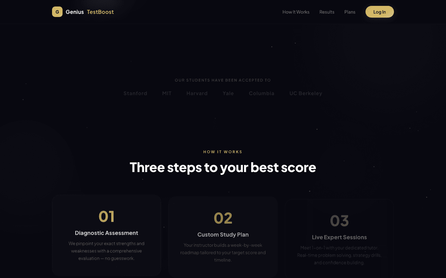 Student dashboard