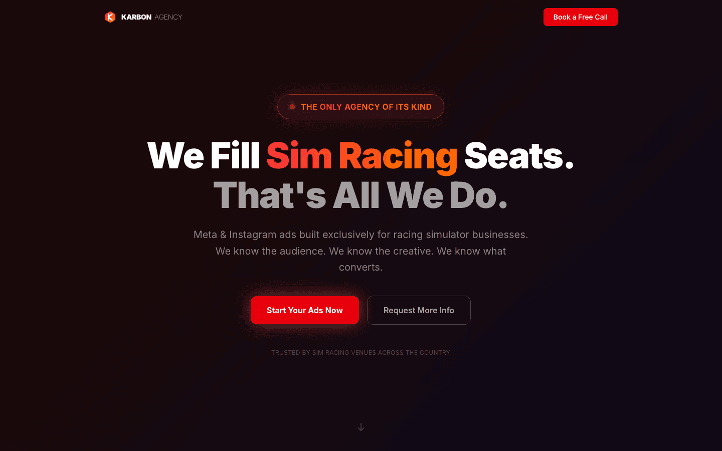 Karbon Agency landing